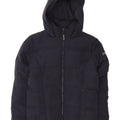 Woolrich Penn-Rich polstret hættejakke til kvinder UK 10 Small Navy Blue