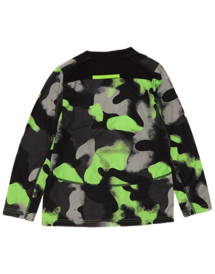 Russell Athletic Boys Dri-Power Top Langærmet 6-7 år Lille Sort