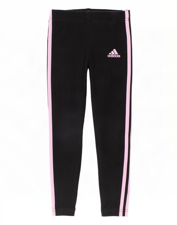 Adidas pigeleggings 5-6 år sort bomuld