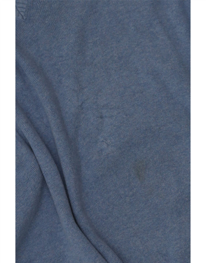 Calvin Klein Herre V-hals sweater Stor blå bomuld
