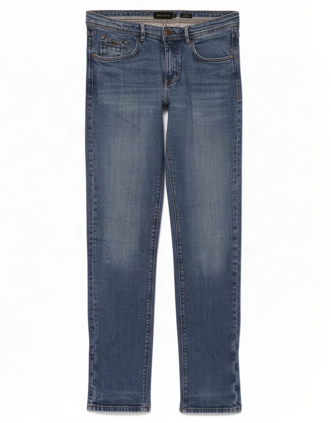Massimo Dutti Herre Slim Jeans EU 40 Medium W31 L32 Blå