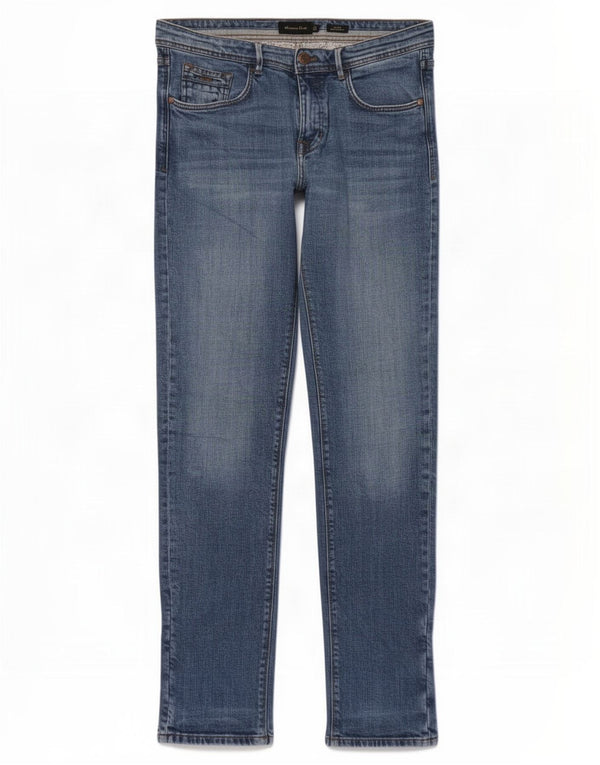 Massimo Dutti Herre Slim Jeans EU 40 Medium W31 L32 Blå