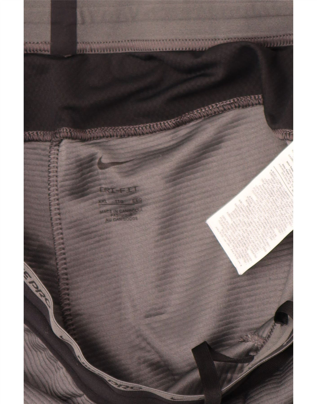 Nike Herre Dri Fit træningsdragt Bukser 2XL Grå Colourblock Polyester