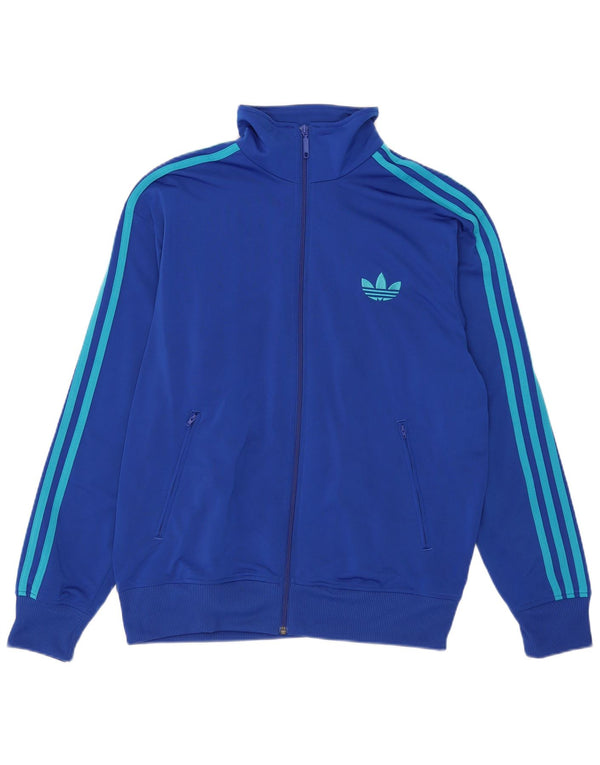 Adidas Træningsdragt til mænd Topjakke Stor Blå Polyester