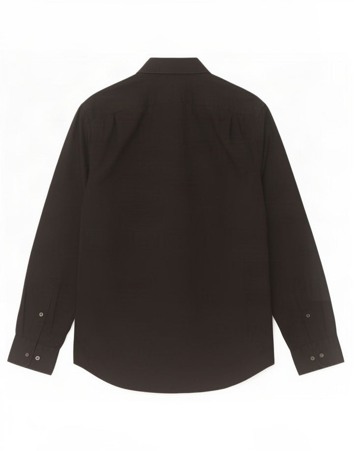 Gap Herre Classic Fit skjorte Medium Sort Bomuld