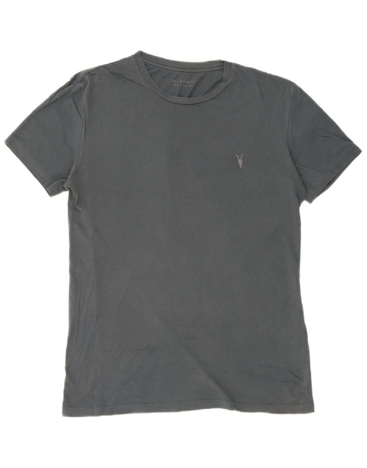 All Saints Herre T-Shirt Top Lille Grå Bomuld