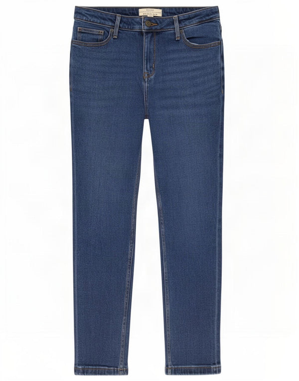 White Stuff Dame Relaxed Fit Slim Jeans UK 12 Medium W30 L28 Blå Bomuld