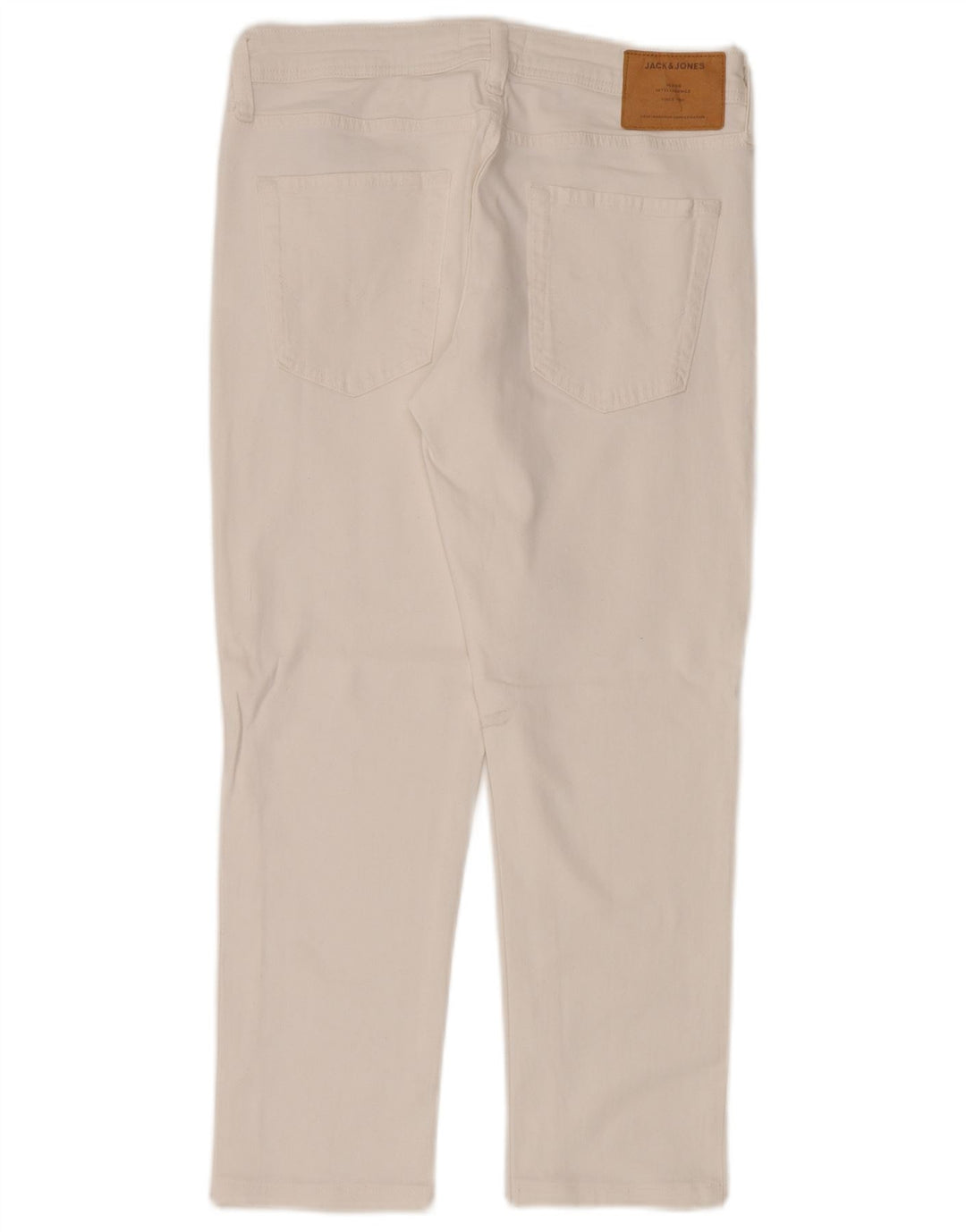 Jack & Jones Herre Slim Jeans W30 L26 Hvid Bomuld