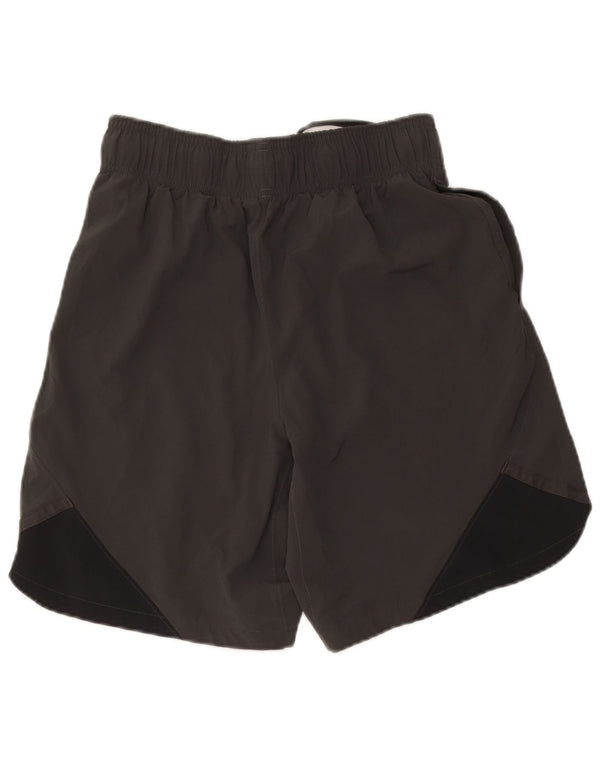 Under Armour Graphic Sports Shorts til kvinder UK 12 Medium Grey Colourblock