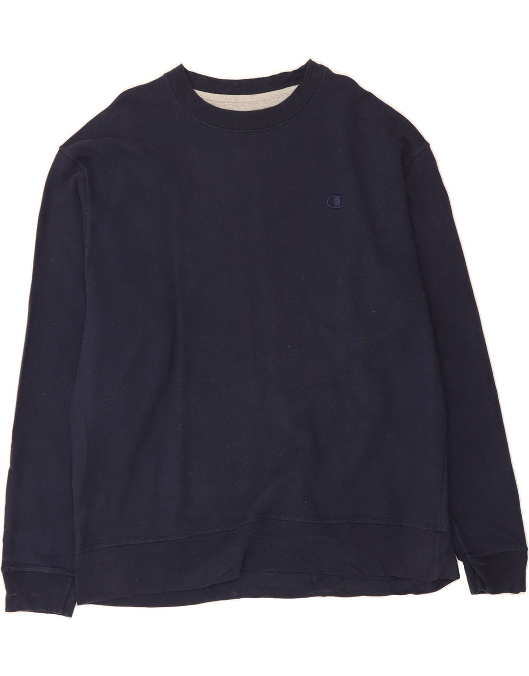CHAMPION Mens Sweatshirt Jumper XL Navy Blue Cotton Vintage Champion and Second-Hand Champion from Messina Hembry 