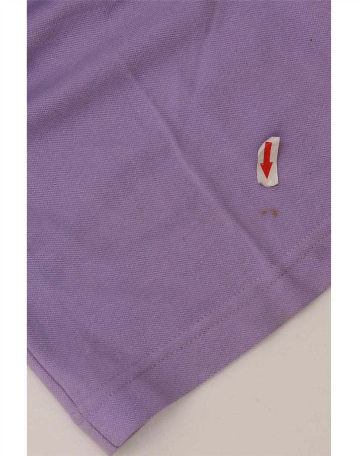 Kappa herre poloshirt Medium lilla bomuld