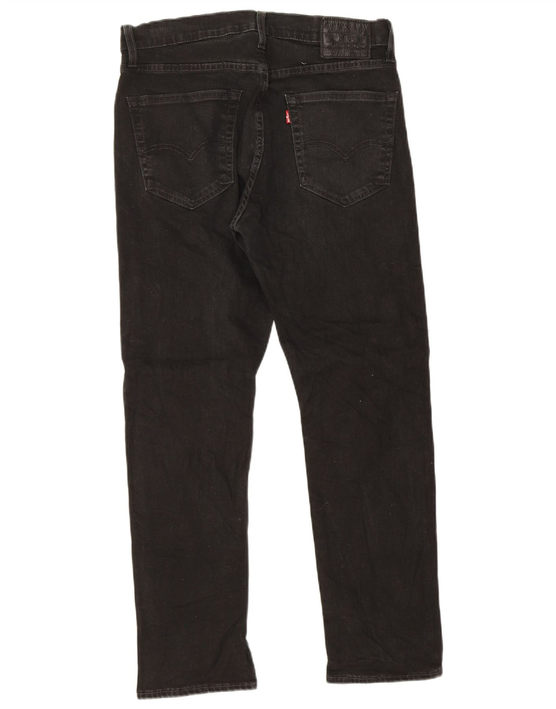Levi's lige jeans til kvinder W32 L30 sort bomuld