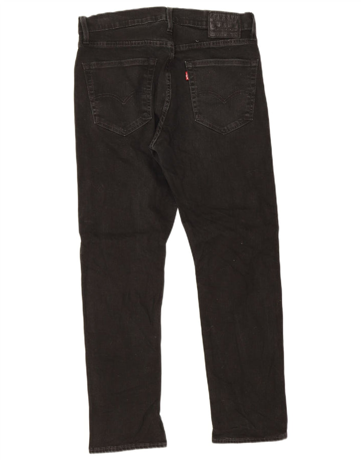 Levi's lige jeans til kvinder W32 L30 sort bomuld