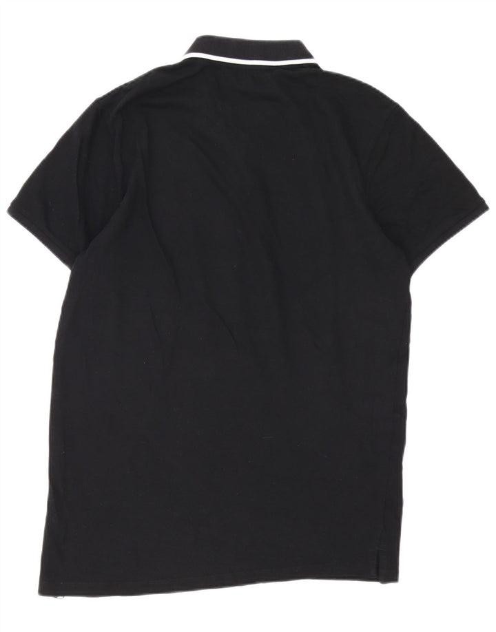 Jack & Jones herre poloshirt Medium sort bomuld