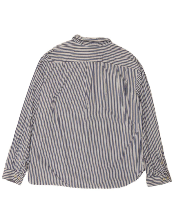 Dockers herreskjorte 2XL blå stribet bomuld