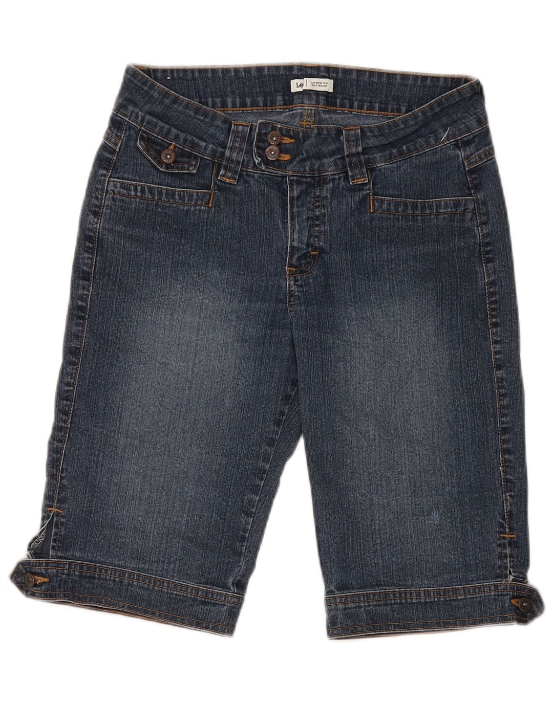 Lee Dame denim Shorts US 6 Medium W28 Blå Bomuld