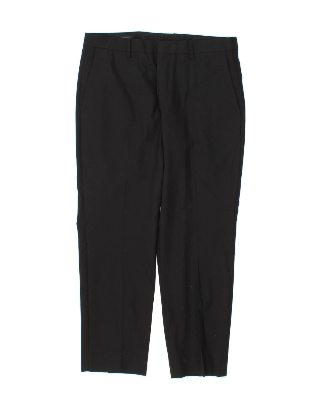 J. CREW Womens Ludlow Slim Chino Trousers W31 L26 Black Wool Vintage J. Crew and Second-Hand J. Crew from Messina Hembry 