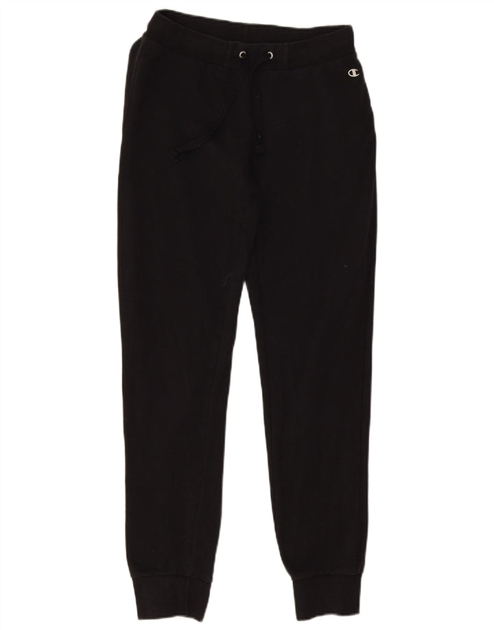 Champion Womens træningsdragt Bukser Joggers UK 8 Small Black