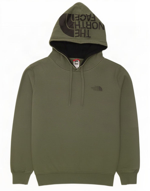 The North Face Herre Grafisk Hoodie Jumper Medium Grøn Bomuld