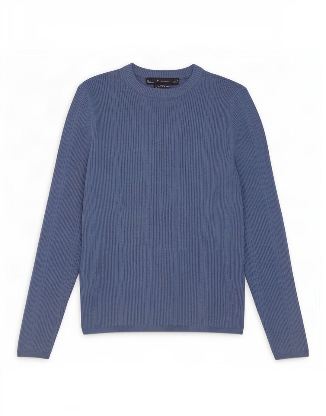 Marks & Spencer Dame sweater med rund hals DK 12 Medium Blue Viscose