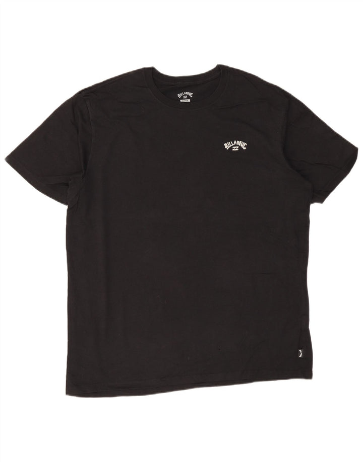 Billabong Herre T-Shirt Top Stor Sort Bomuld