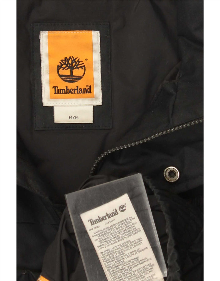 Timberland Herre Bomber Jacket UK 38 Medium Sort Polyester
