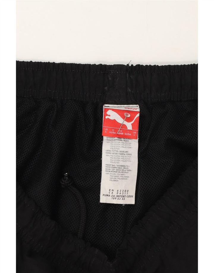 Puma Badeshorts til mænd, store sorte polyester