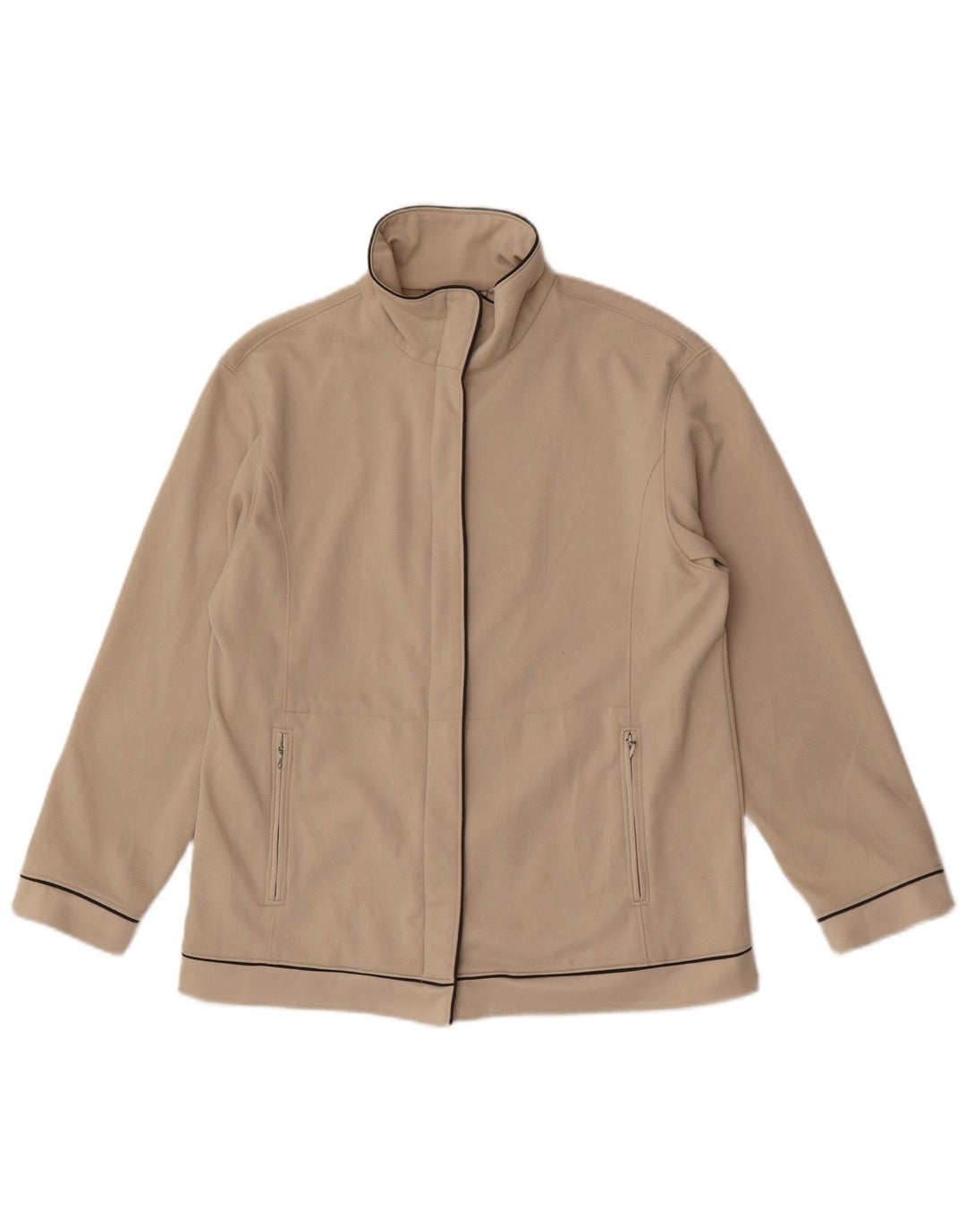 Lotto Womens Oversized træningsdragt Topjakke UK 10 Small Beige