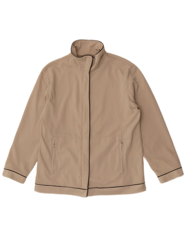 Lotto Womens Oversized træningsdragt Topjakke UK 10 Small Beige