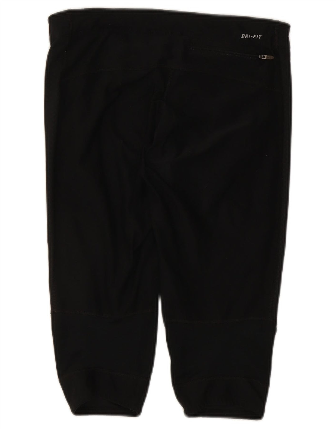 Nike Dame Dri Fit Capri Leggings UK 12 Medium Sort Polyester