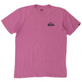 Quiksilver Herre Regular Fit T-Shirt Top Lille Pink Bomuld