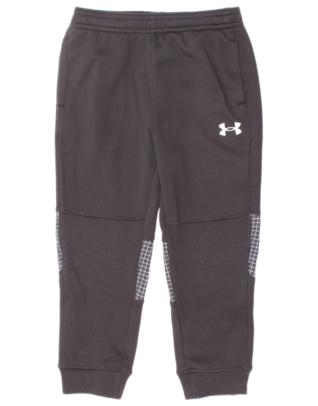 Under Armour Boys træningsdragt Bukser Joggers 2-3 år Sort ternet
