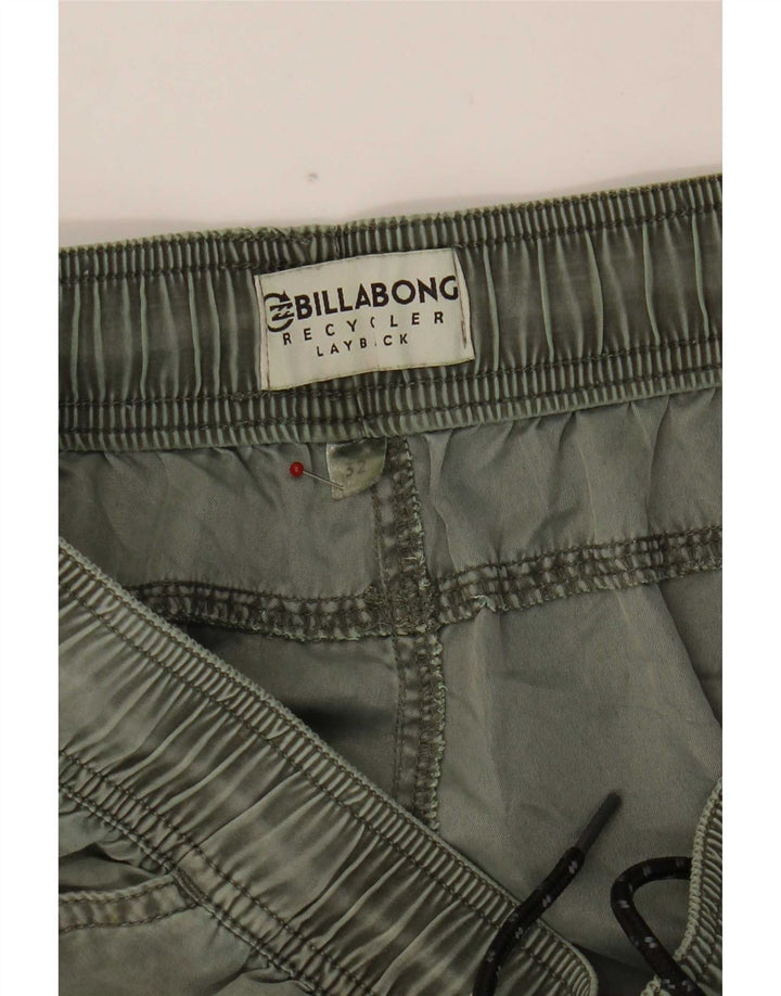 Billabong Herre Casual Shorts W32 Medium Khaki Polyester