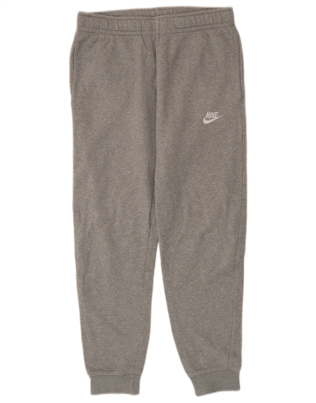 Nike træningsdragt bukser til mænd, joggers, små grå flækkede bomuld