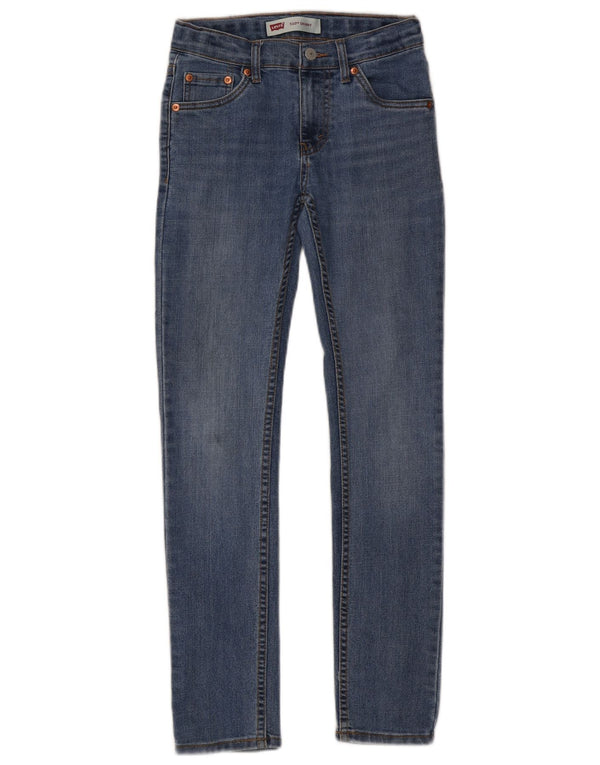 Levi's Girls 510 Skinny Jeans 11-12 år W26 L28 Blue Cotton