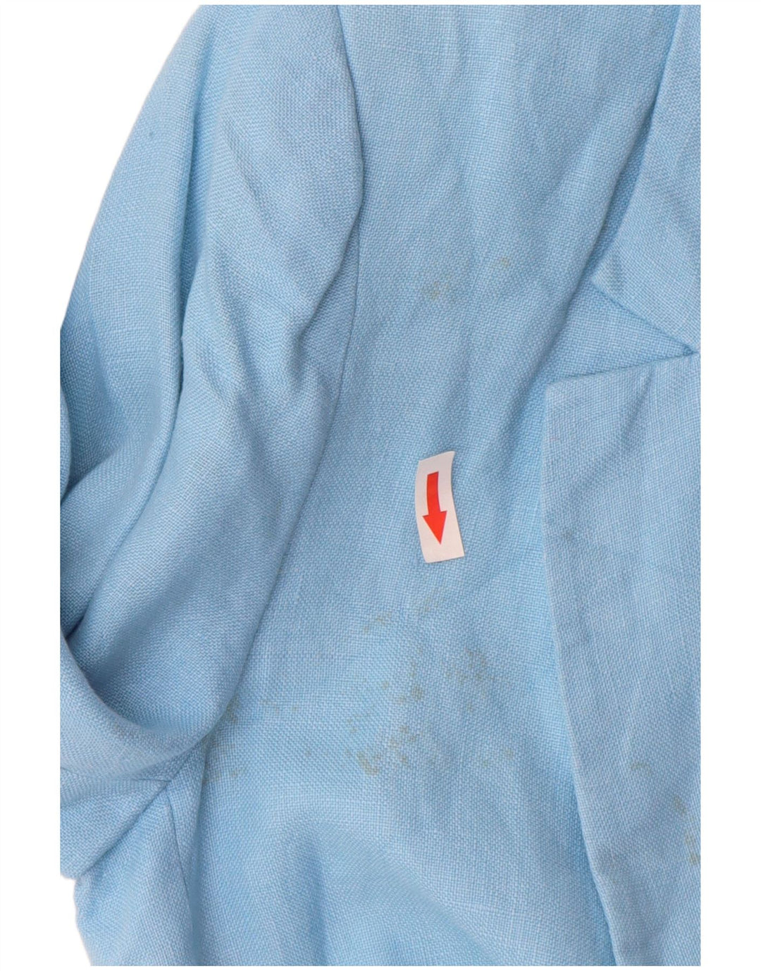 Zara Womens Open Blazer Jacket UK 18 XL Blå