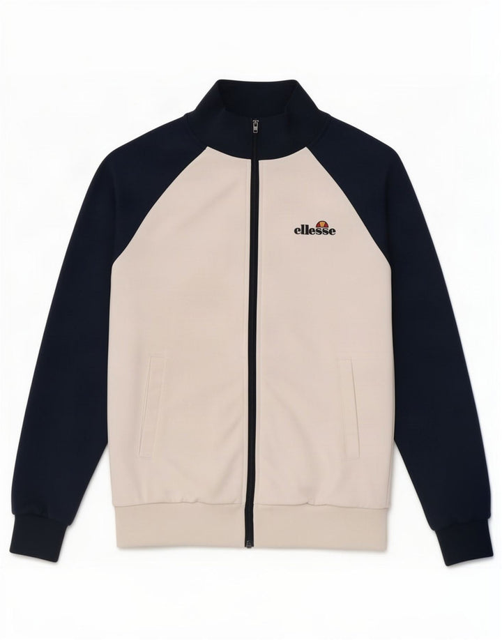 Ellesse Herre træningsdragt Topjakke Stor Marineblå Colourblock Polyester