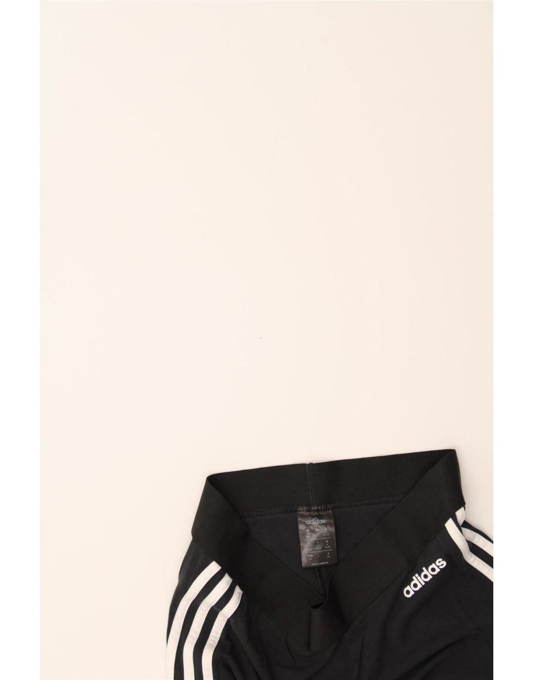 ADIDAS Womens Leggings UK 8/10 Small  Black Cotton Vintage Adidas and Second-Hand Adidas from Messina Hembry 