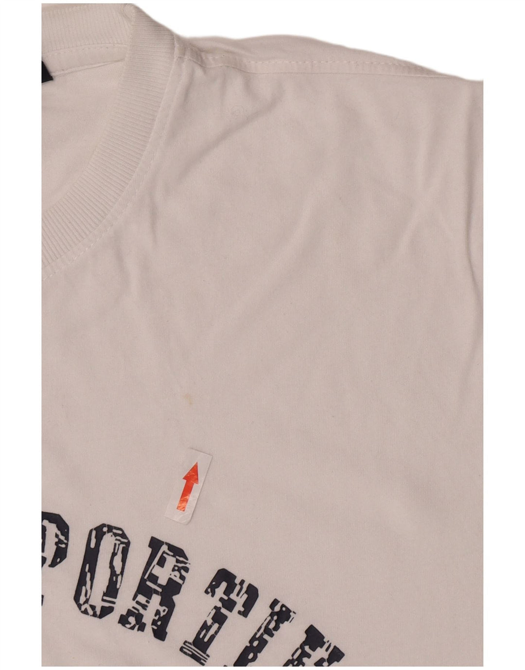 Fila Herre Grafisk T-Shirt Top XL Hvid Bomuld