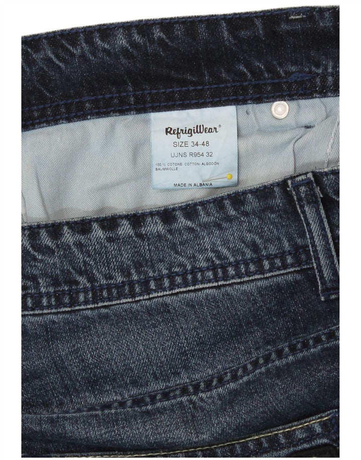 Refrigiwear Herre Slim Jeans W34 L30 Marineblå Bomuld