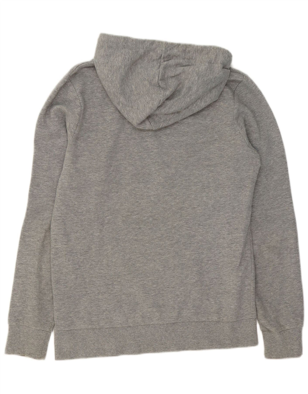 Jack & Jones Grafisk hættetrøje til mænd mellemgrå flækket bomuld