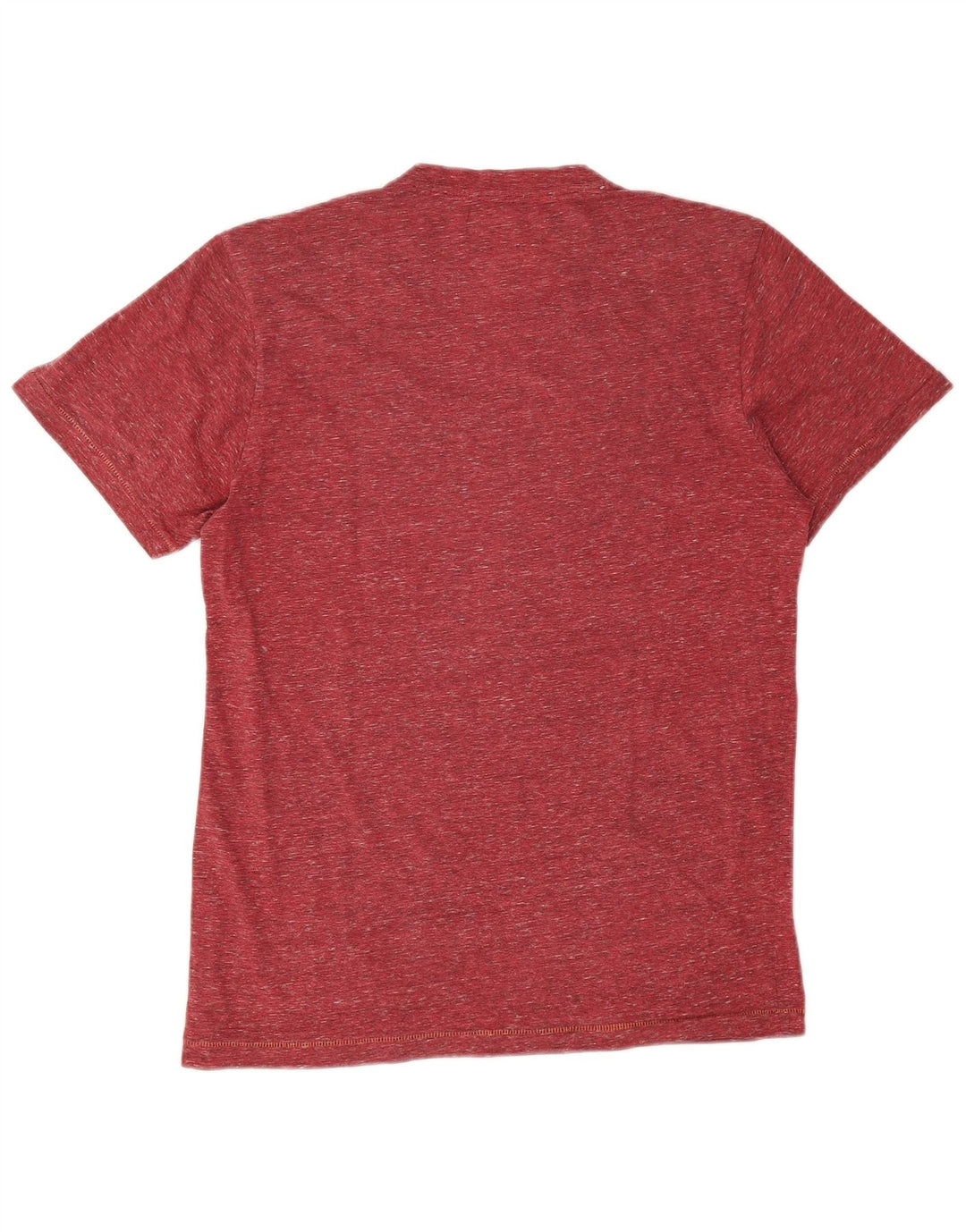 Desigual Herre grafisk T-shirt Top Lille rødbrun Flecked