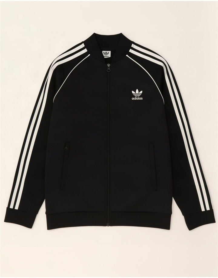 Adidas Drenge træningsdragt topjakke 13-14 år Sort Polyester