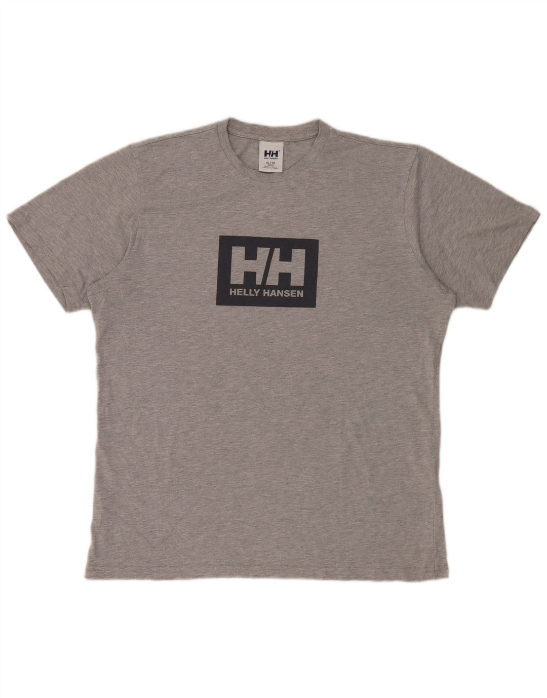 Helly Hansen Herre Grafisk T-Shirt Top XL Grå Bomuld