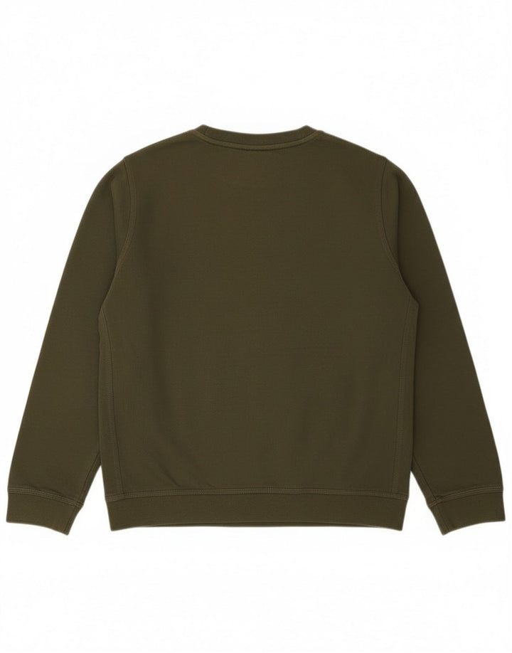 Nike Boys Standard Fit Grafisk Sweatshirt Jumper 13-14 år XL Khaki