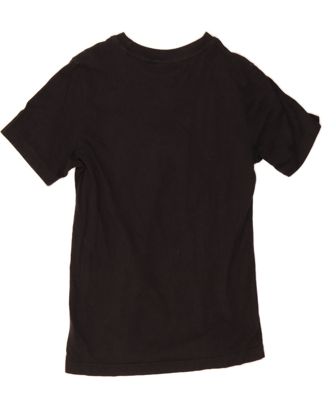 ADIDAS Womens Graphic T-Shirt Top UK 8 Small Black Vintage Adidas and Second-Hand Adidas from Messina Hembry 
