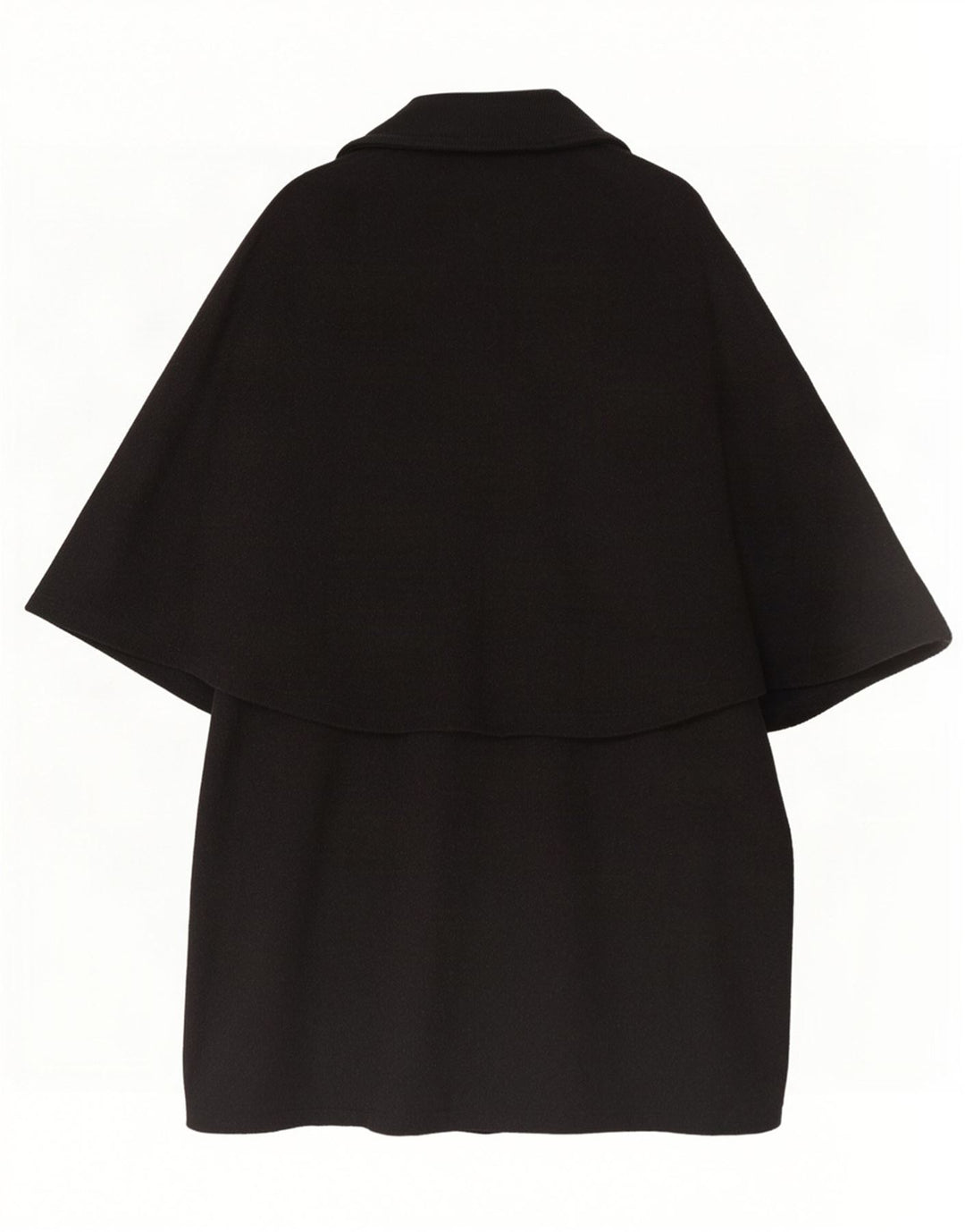 Superior Dame Poncho Coat One Size Grå Colourblock Uld