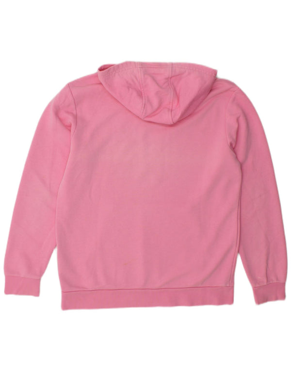 Adidas Grafisk hættetrøje til drenge 13-14 år Pink Bomuld