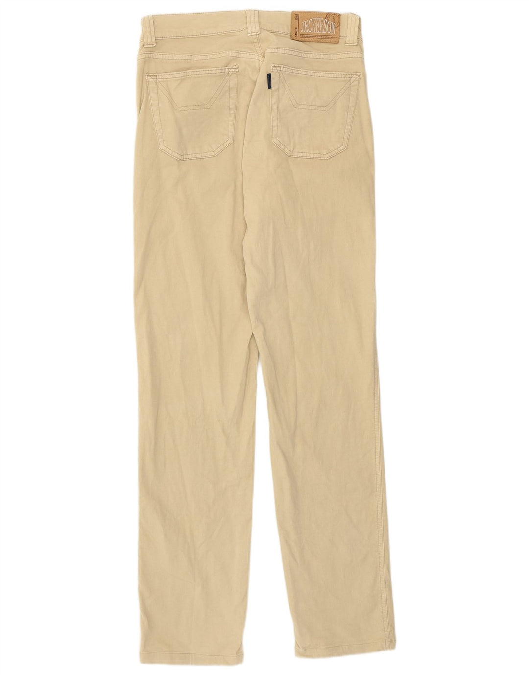Jeckerson Herre Tapered Jeans W31 L31 Beige Bomuld