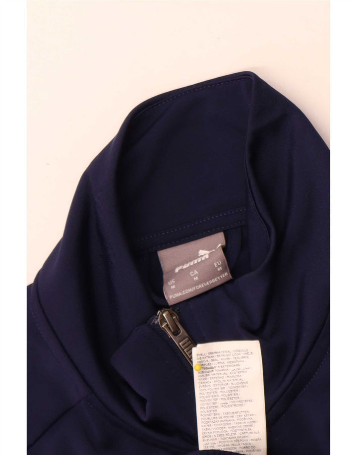 Puma Træningsdragt til mænd Topjakke Medium Marineblå Colourblock Polyester